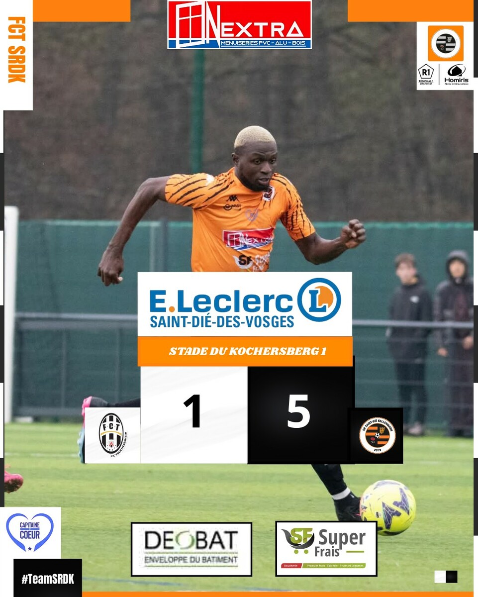 SAINT DIÉ KELLERMANN  S'IMPOSE À TRUCHTERSHEIM 