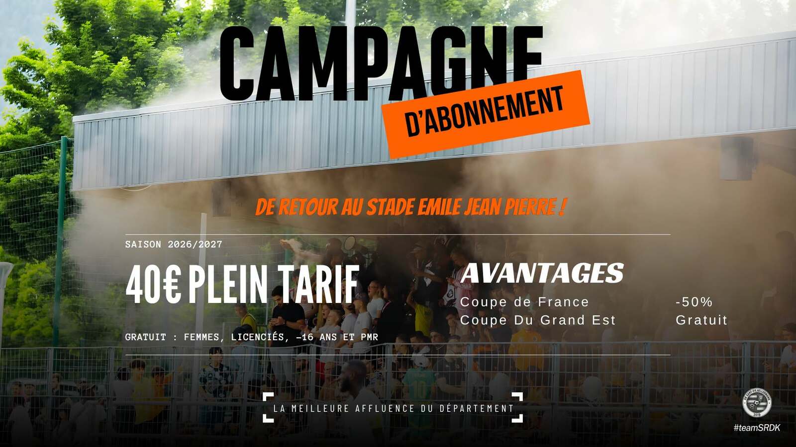 ABONNEMENT SAISON 2026/2027