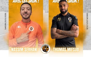 NASSIM SERHANI ET THOMAS MIFSUD, ENTRAINEURS DES GARDIENS DE  L'ACADEMIE