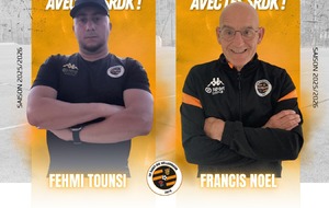 FEHMI TOUNSI ET FRANCIS NOEL, EDUCATEUR DE LA TEAM U6/U7