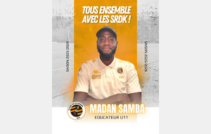 MADAN SAMBA EDUCATEUR DE LA TEAM U11