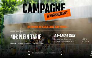 ABONNEMENT SAISON 2026/2027