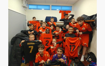 LA TEAM U14 S'IMPOSE CHEZ LE FC YUTZ (1-2)