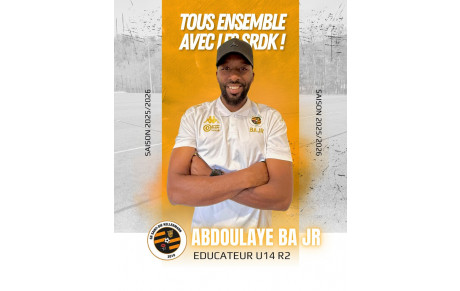 ABDOULAYE BA JR EDUCATEUR DE LA TEAM U14 R2