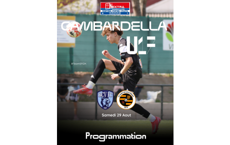 COUPE GAMBARDELLA U18 : BCV AU PROGRAMME !